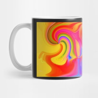 Rainbow Colours-Available As Art Prints-Mugs,Cases,Duvets,T Shirts,Stickers,etc Mug